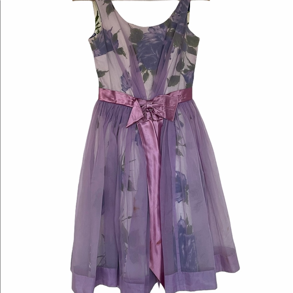 Purple Vintage Party Dress